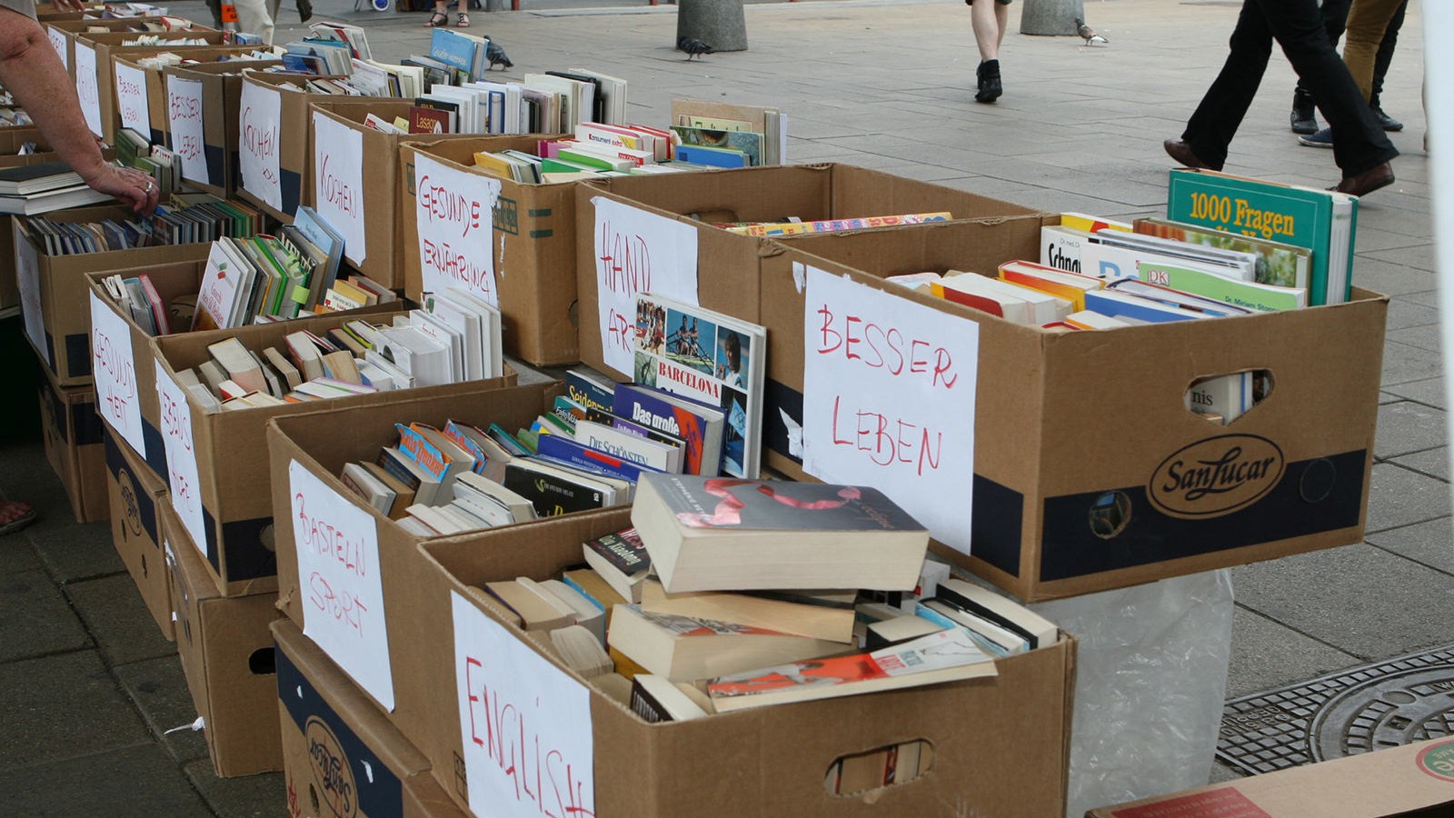 Bücher spenden Wien: Gebrauchte Bücher für einen guten Zweck 